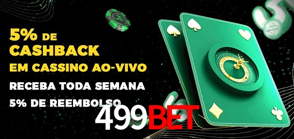 Promoções do cassino ao Vivo 499BET